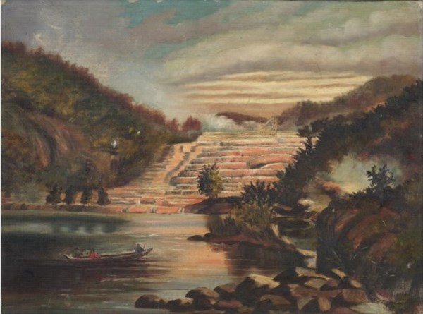 Розовая терраса в Оракей Корако (картина 1885 год)